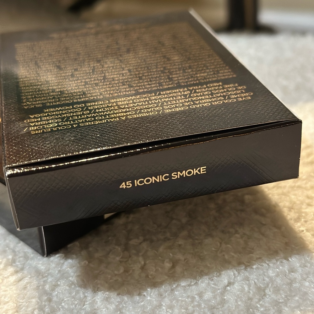 NEW Tom Ford Eye Color Quad Crème Eyeshadow # 45 Iconic Smoke - Picture 7 of 8